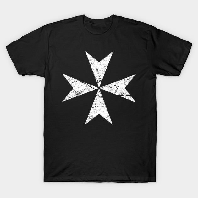 crusader cross t shirt